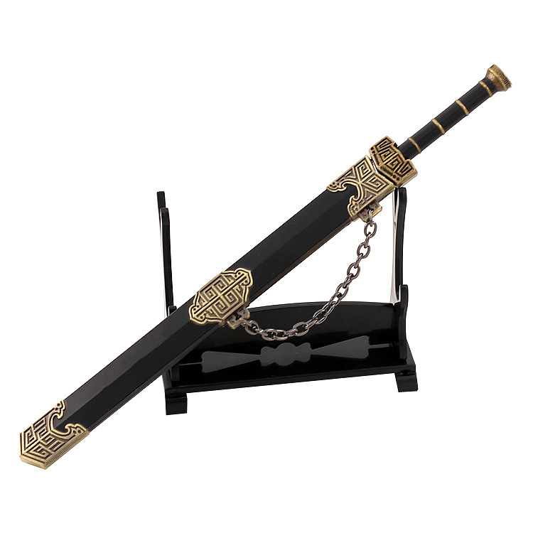 Ancient Weapons, King Goujian's Sword, Qin Shihuang's Sword, Tang Sword Weapon, Metal Model Toy, Everlasting Sword