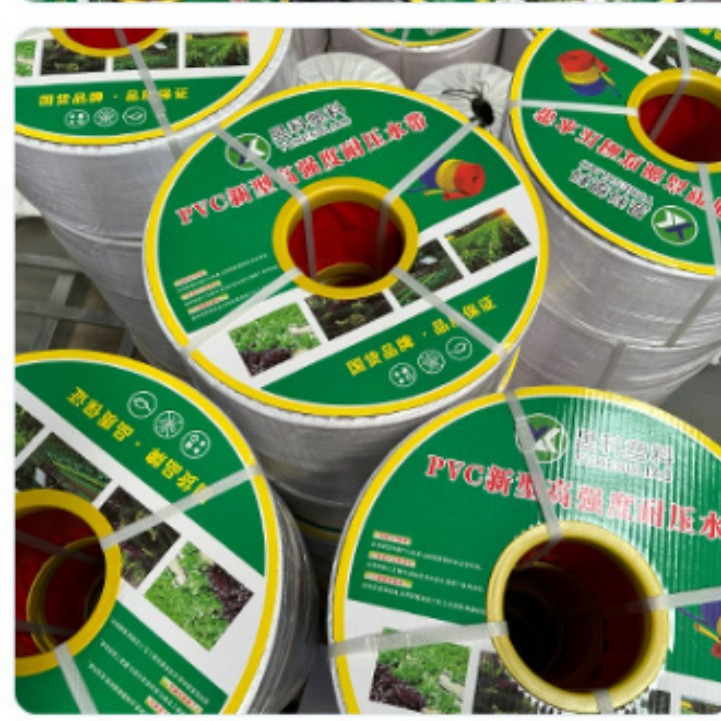 Шланг для дренажа с высоким давлением, износостойкий и устойчивый к давлению зеленый пластиковый шланг для полива, ПВХ шланг для сельскохозяйственного орошения