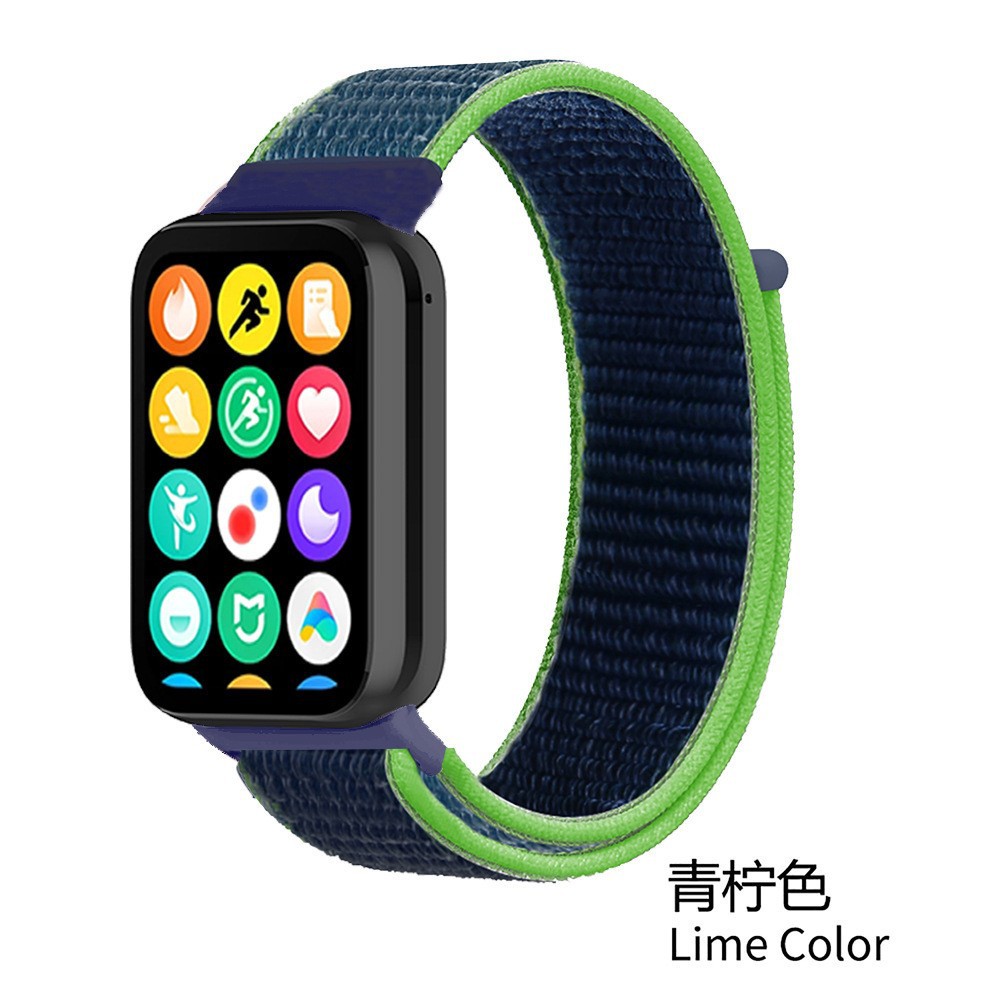 For Xiaomi Sports Bracelet 8 Strap 8pro Strap Nylon Loop Meter 8 Strap Woven Replacement Wristband Factory