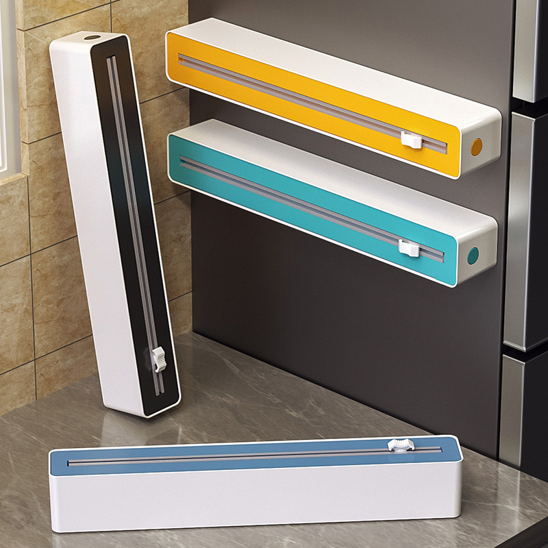 801 Популярный резак для пленки с магнитным настенным креплением, специальная коробка для резки фольги и пленки для кухни