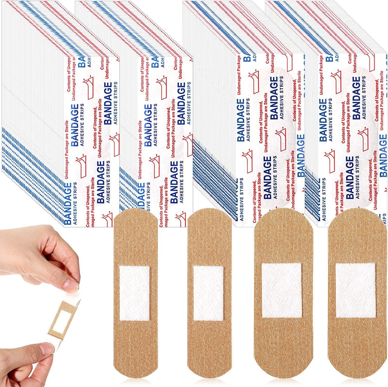 Customized various specifications breathable stretch cloth band-aid special-shaped butterfly shape H-shaped fingertip joint large band-aid