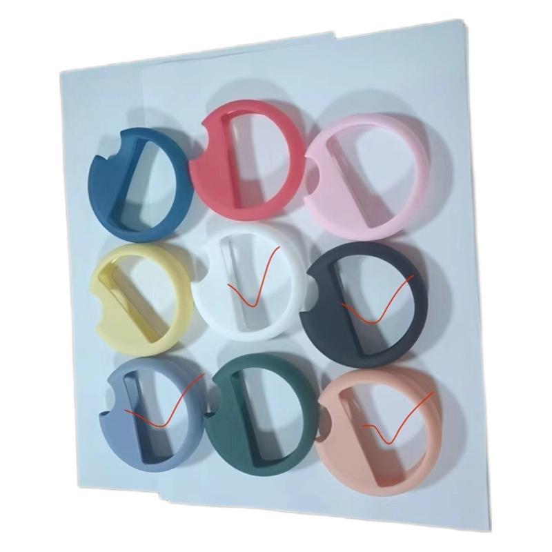 Spot Portable Round Card Spray Bottle Silicone Sleeve Hook Bottle Mosquito Repellent Liquid Perfume Repackaging Small Bottle Export