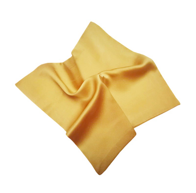 Double-layer Silk Handkerchief 100 Mulberry Silk Double-sided Handkerchief for Face Wash Beauty and Skin Care Silk Handkerchief Baby Spit Towel