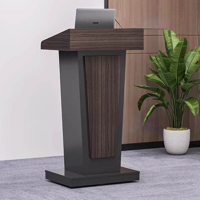 Simple Podium for Guiding Small Speeches, Hosting Hotel Reception, Guest Reception, and Custom-Made Emcee Services