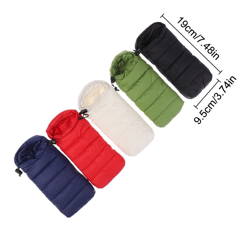 Doll House Mini Outdoor Scene Camping Style Labubu Photo Props Doll Sleeping Bag with Lanyard Miniature Toys