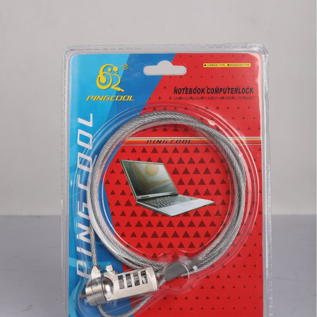 Pingku Laptop Lock Laptop Anti-theft Lock Laptop Key Lock Multi-function Password Lock