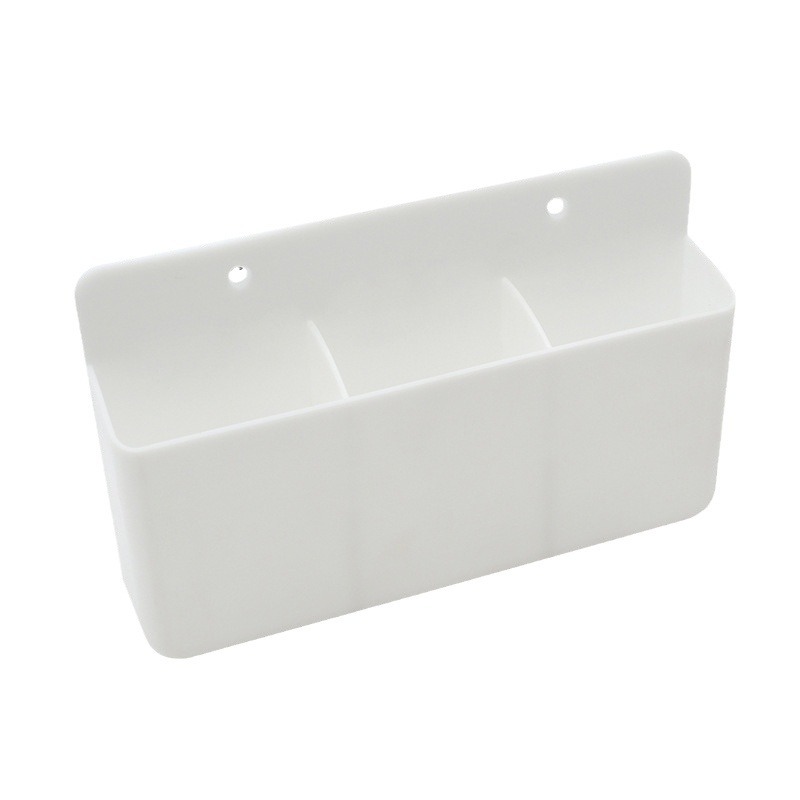 Wall-mounted remote control storage box study pen container storage box punch-free wall bracket Wall Holder