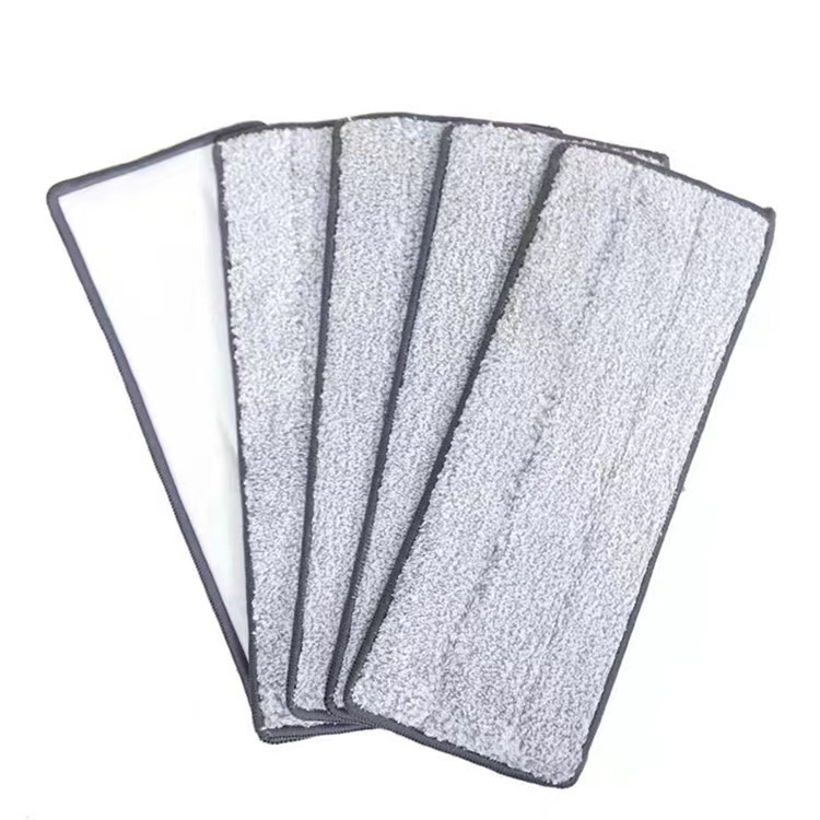 Flat mop cloth scratch replacement cloth sticky buckle with cloth flat mop fine fiber mop head mop cloth