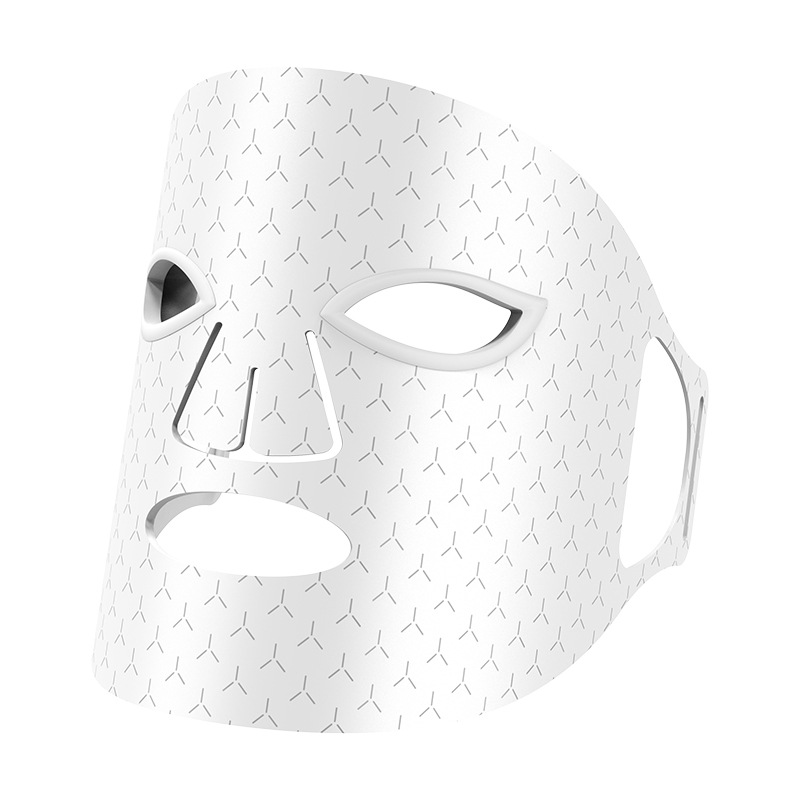 Silicone Mask Photon Rejuvenation Mask Instrument Infrared Led Beauty Mask Face Red and Blue Light Large Row Light Spectrometer