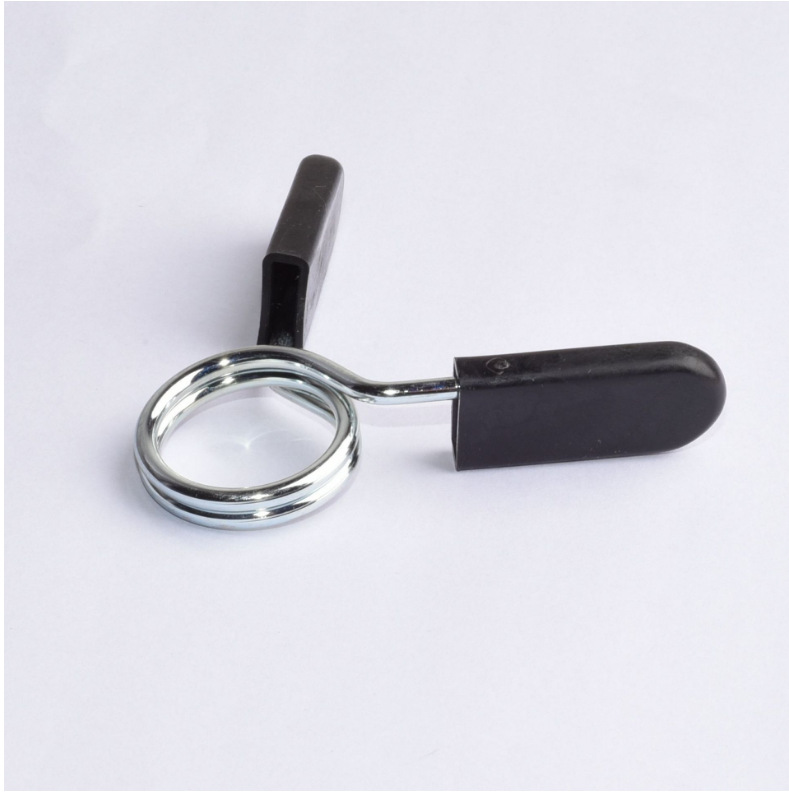 Factory wholesale aperture 2.5cm card barbell bar spring clip dumbbell anti-loose buckle accessories Card Spring