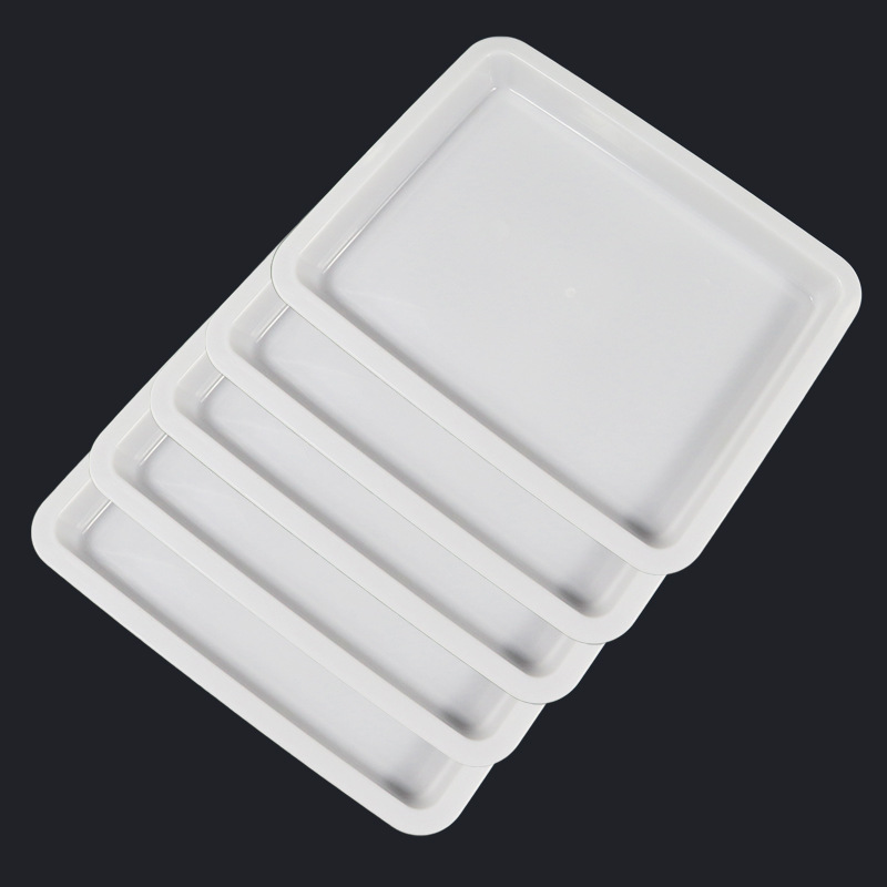 Пластиковый поднос A5 пищевая группа PP прямоугольный поднос для рисования на воде детский операционный поднос