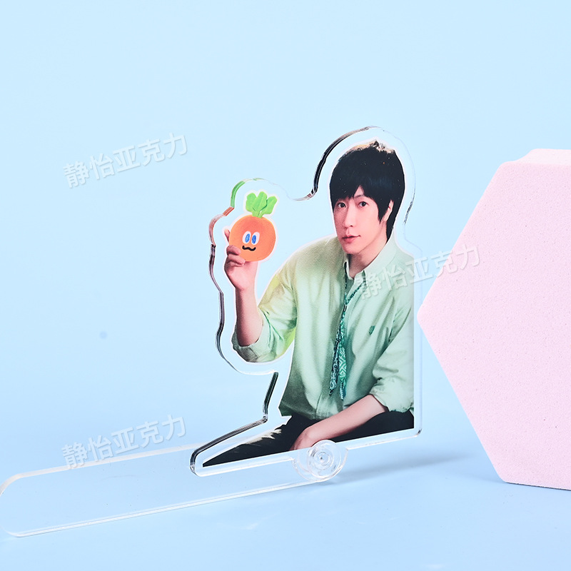 Acrylic Handheld Photo Check-In Card Customized Concert Selfie Stick DIY Star Peripheral Support Check-In Stick