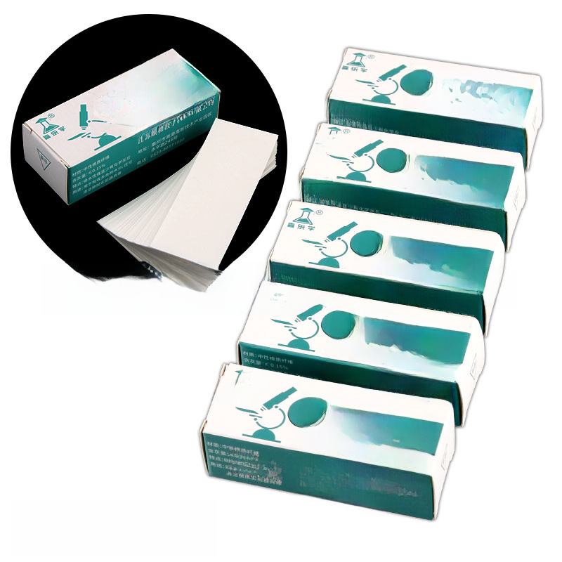 Absorbent paper chemical biological experiment filter paper test paper microscope absorbent cleaning dust removal biological laboratory absorbent paper