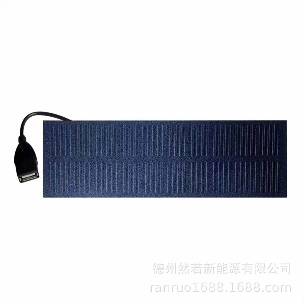 5V Solar Charging Panel Digital Digital Products Outdoor Solar Photovoltaic Power Generation Panel Outdoor Equipment Emergency Use