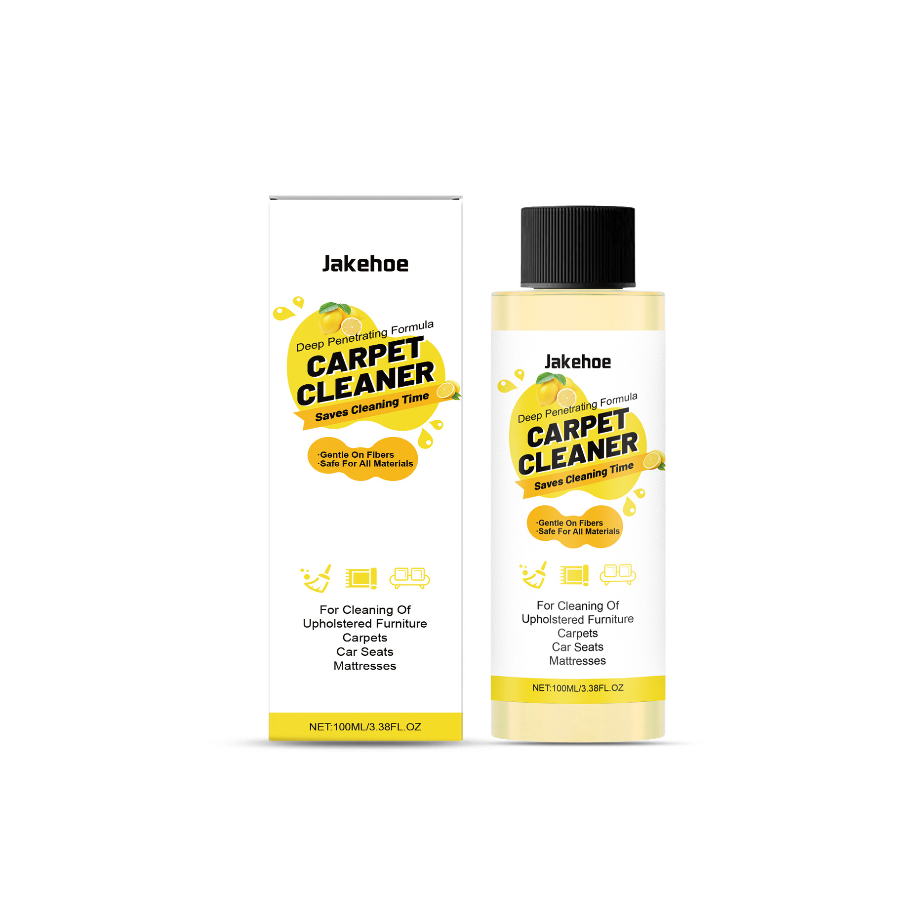 Jakehoe Carpet Cleaner, Special Carpet Cleaning Stain, Daily Gentle Blanket Protection, Suitable for a Variety of Materials