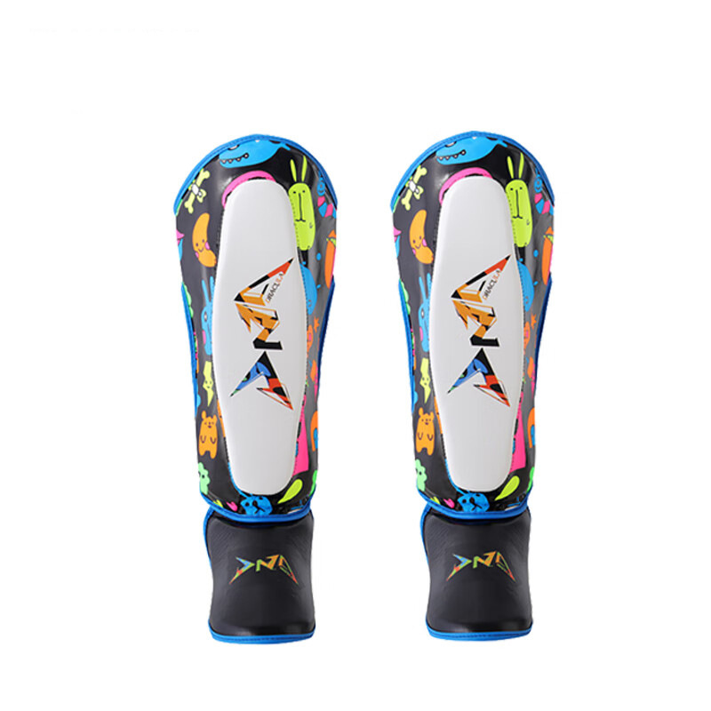 Boxing Leg Guard Children Muay Thai MMA Fighting Sanda Guard with Instep Shin Guard Ankle Guard Taekwondo Ankle Guard