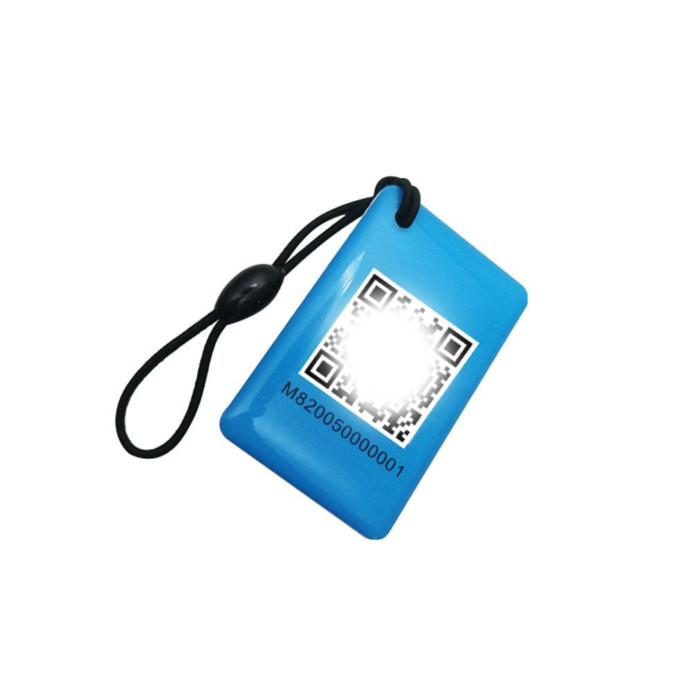 Hot Selling Contactless Rfid Tag Lock Qr Code Hotel Chip Keychain Pvc Neutral