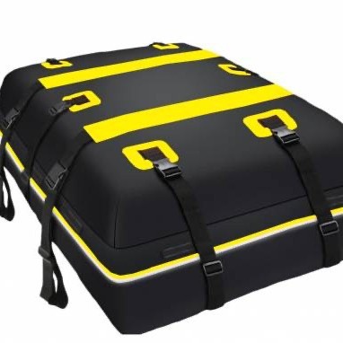 Cross-border new roof bag 500D mesh cloth high frequency pressure hot waterproof sunscreen car roof luggage bag roof bag