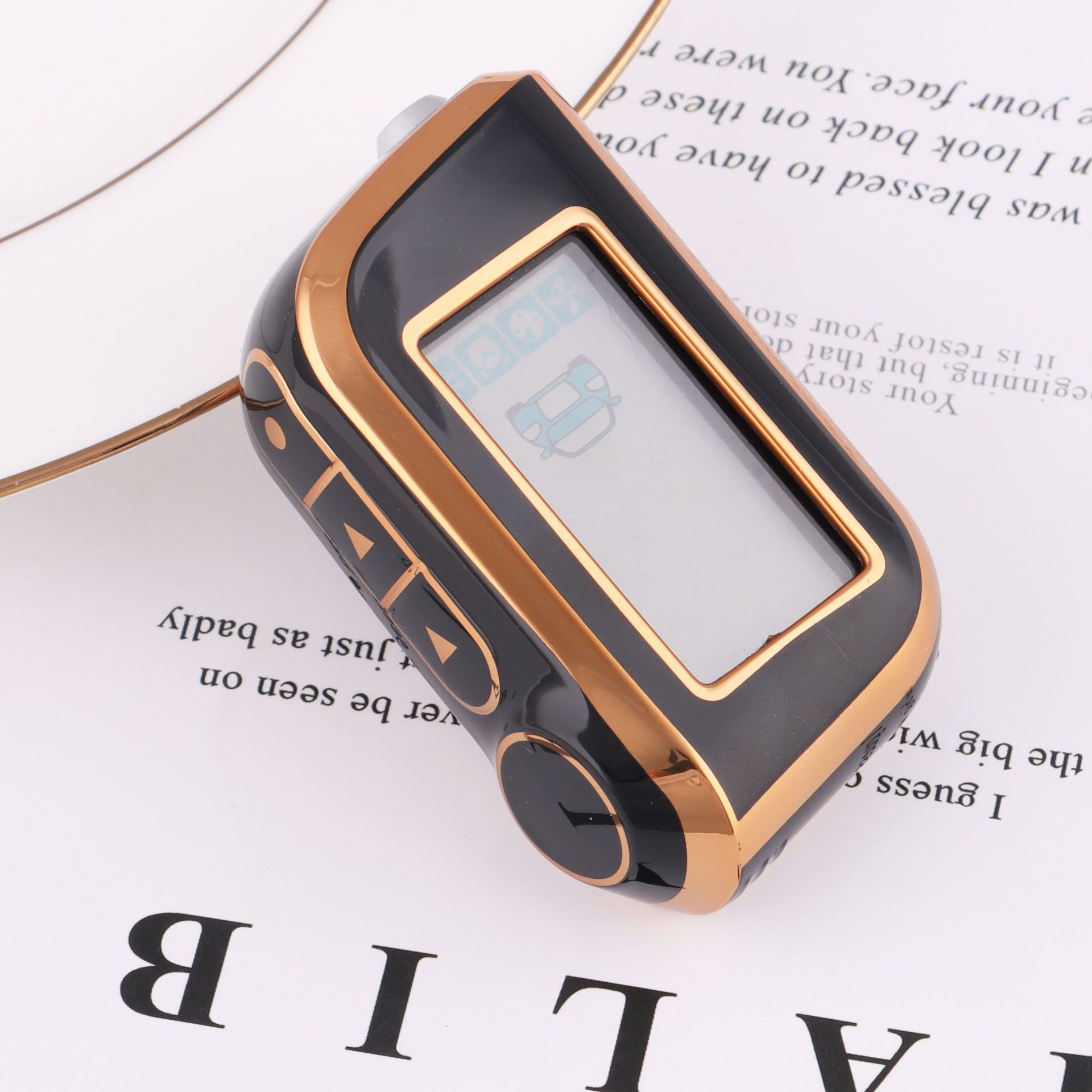 Russian Starline A93 Remote Two-Way Alarm Tpu Car Key Bag Remote Control Protective Cover Shell Buckle