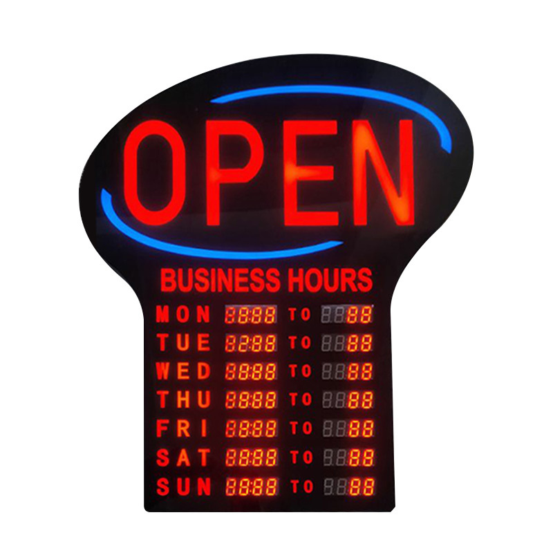 LED Time brand manufacturers supply wholesale Amazon cross-border LED Kanban display support customization