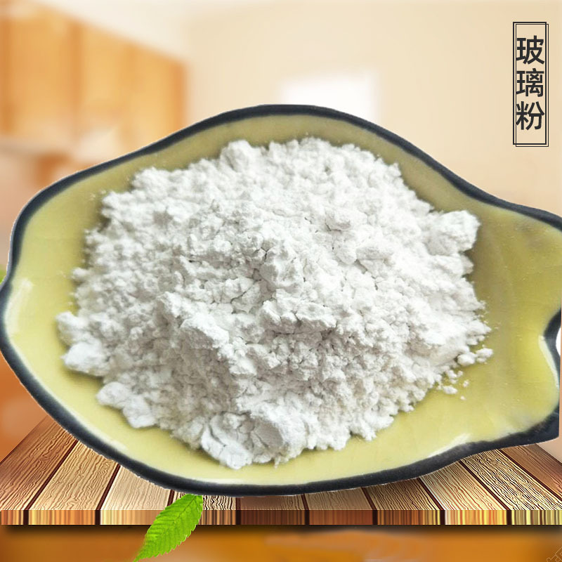 Sale of low temperature low melting point glass powder resin filled silicone rubber transparent glass powder sealing glass fiber powder