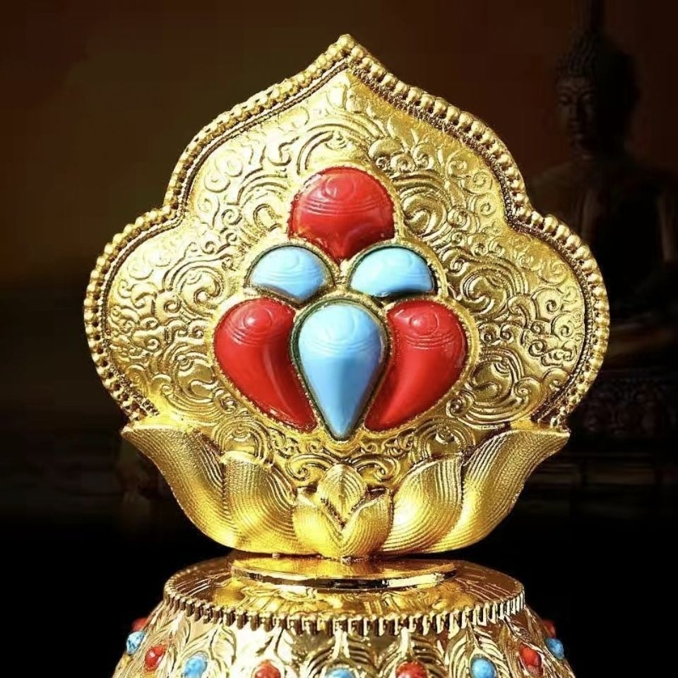 Xizang-Style Treasure Vase, Dragon King Treasure Vase, Wealth God Mani Vase, Eight Auspicious Ornaments