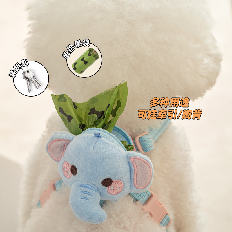 TUFFHOUND It Wish Pet Supplies Wholesale Cross-border Chest and Back Traction Accessories Dog Cat Rabbit Pocket Bag Bag Bag
