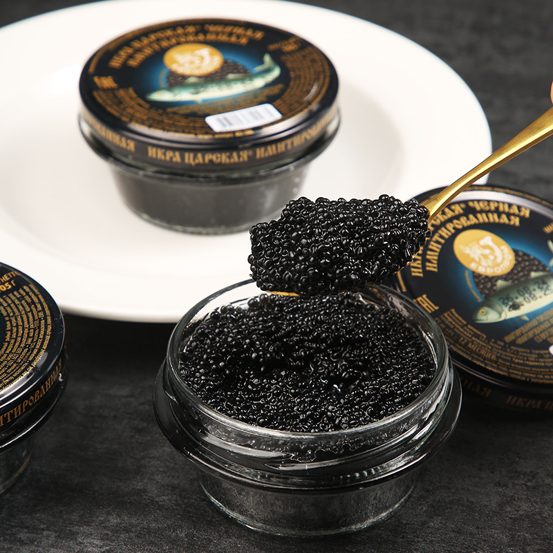 Imported Shahuang Caviar Imitation Yamaha Caviar Bonito Rice Sauce Canned 105g Cooking Sauce Cross-Border Wholesale