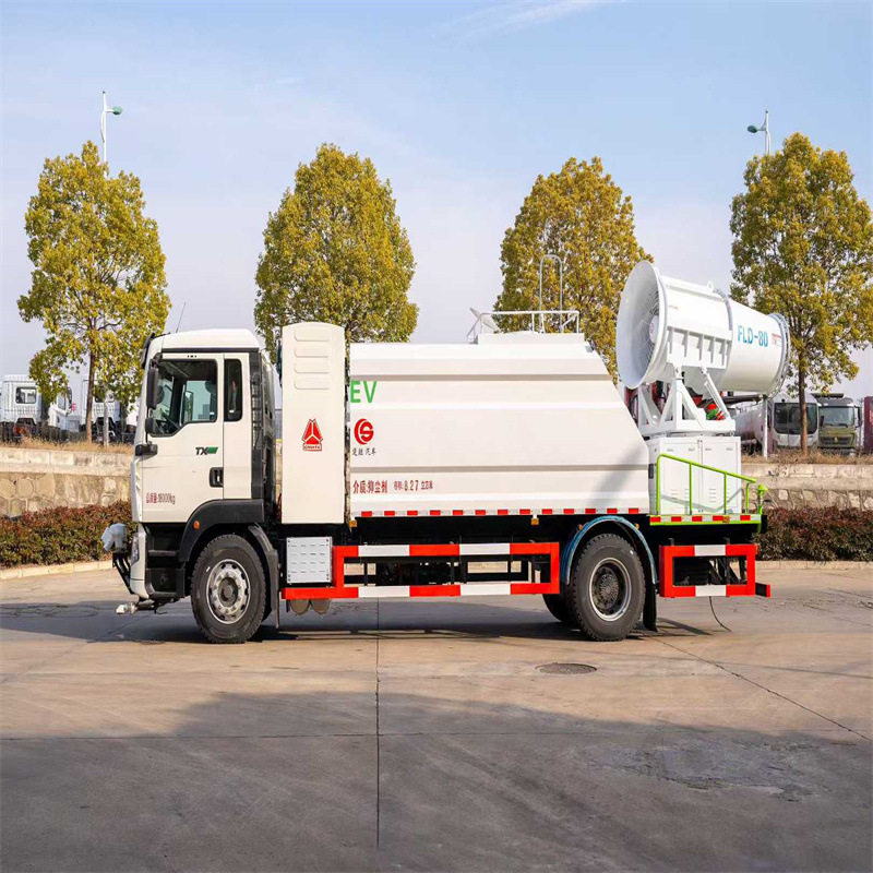 8-Cubic Multifunctional Dust Suppression Truck Equipped with 50m Fog Cannons to Suppress Dust and Purify Air Quality with Strong Power and Long Range