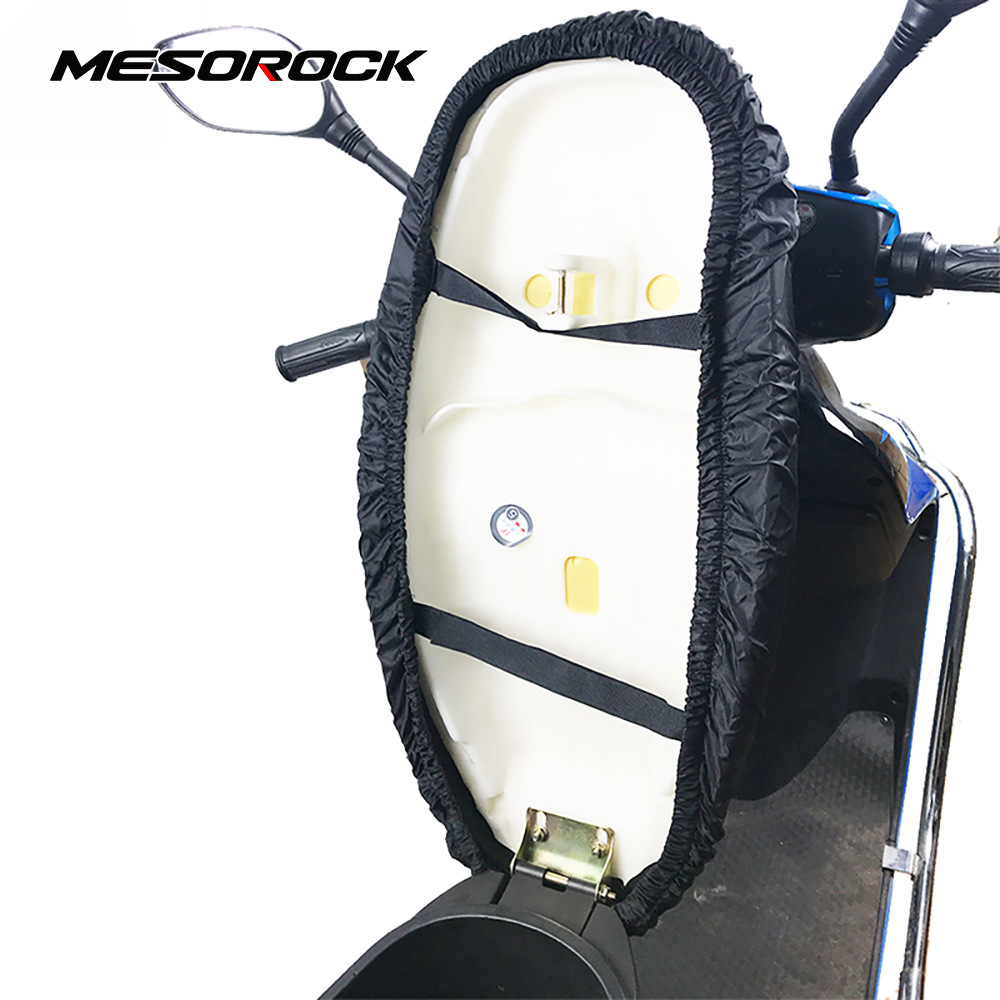Electric Motorcycle Seat Cover Waterproof and Sunproof Oxford Cloth Lightweight and Durable Large Battery Bike Seat Cushion Rainproof Cover Cloth Cover