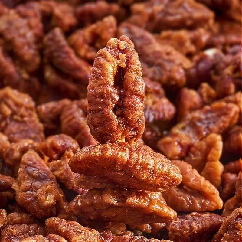 2025 New Fresh Hunan Pecan Kernels 50g Canned Original Flavor Nuts, Not Lin'An Small Walnut Kernels
