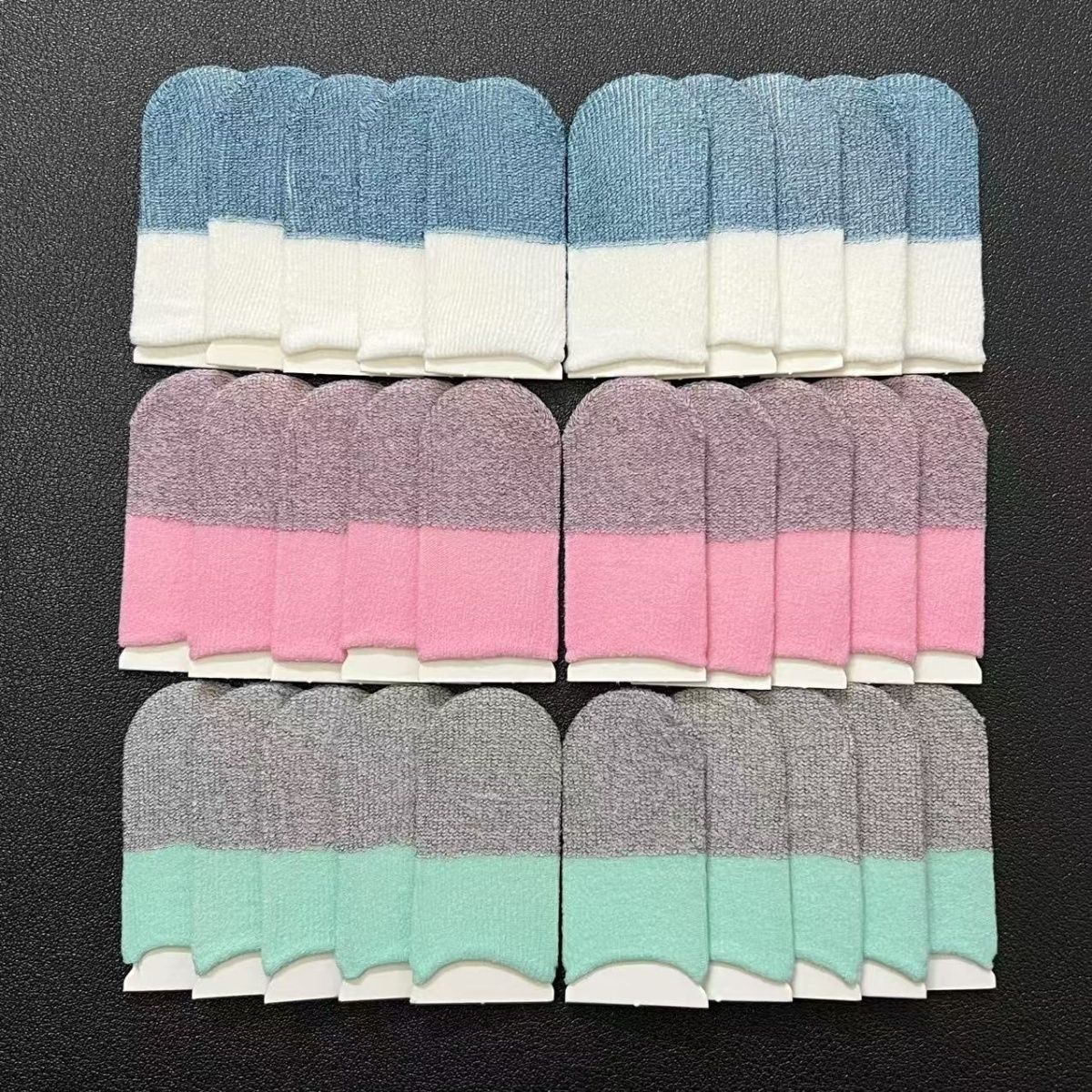 Game Double Finger Cover Non-slip E-sports Game Ultra-thin Finger Cover Double Color Chicken King Game Double Finger Cover