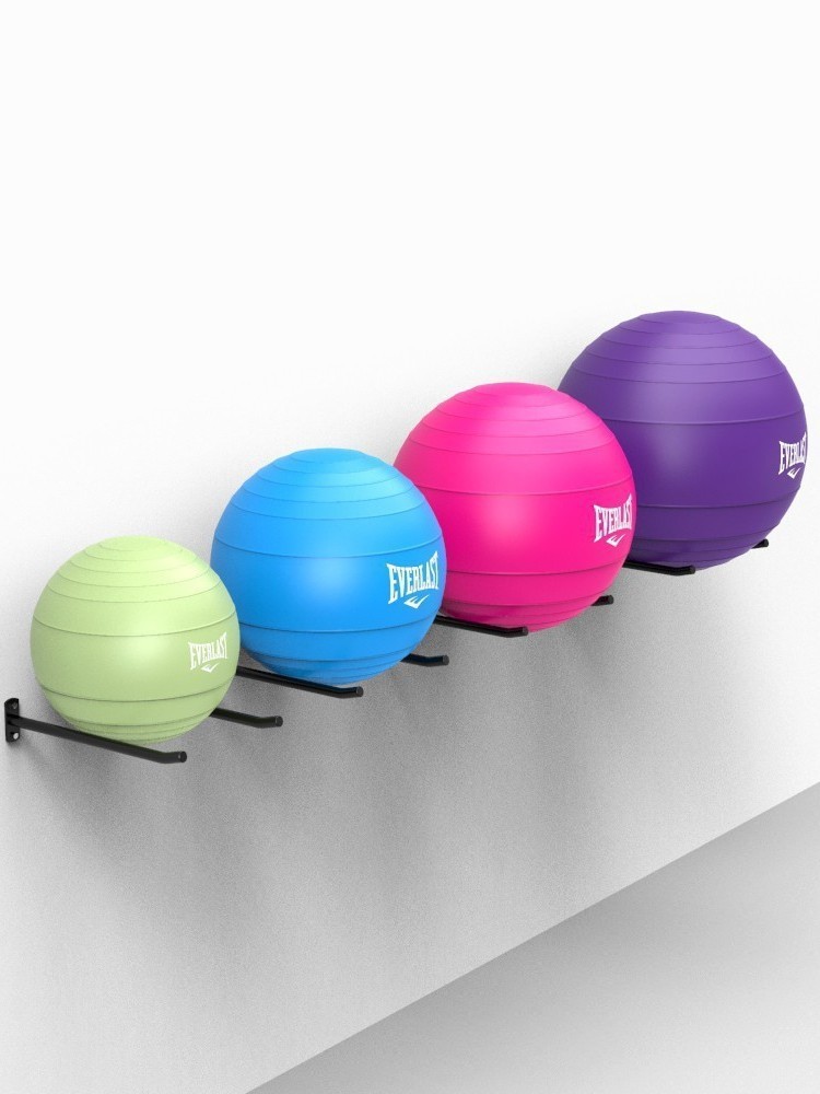 Simple Household Thickened Wall-Mounted Yoga Ball Rack Large Load-Bearing Storage Rack Items Bicycle Sports Equipment Rack