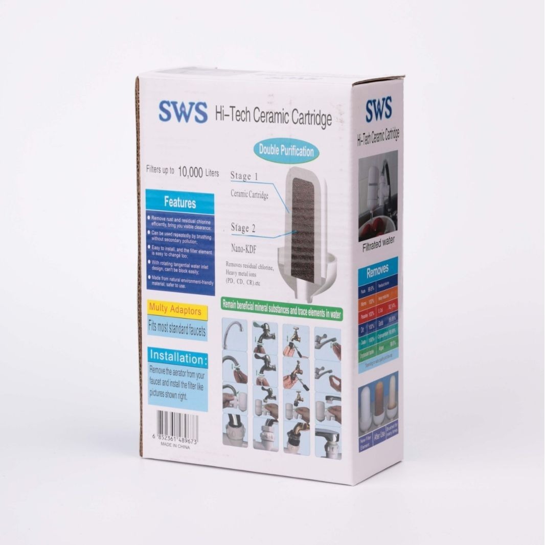 Household Faucet Water Purifier Pre-Filter Municipal Tap Water Environmental Protection Water Guard English Packaging