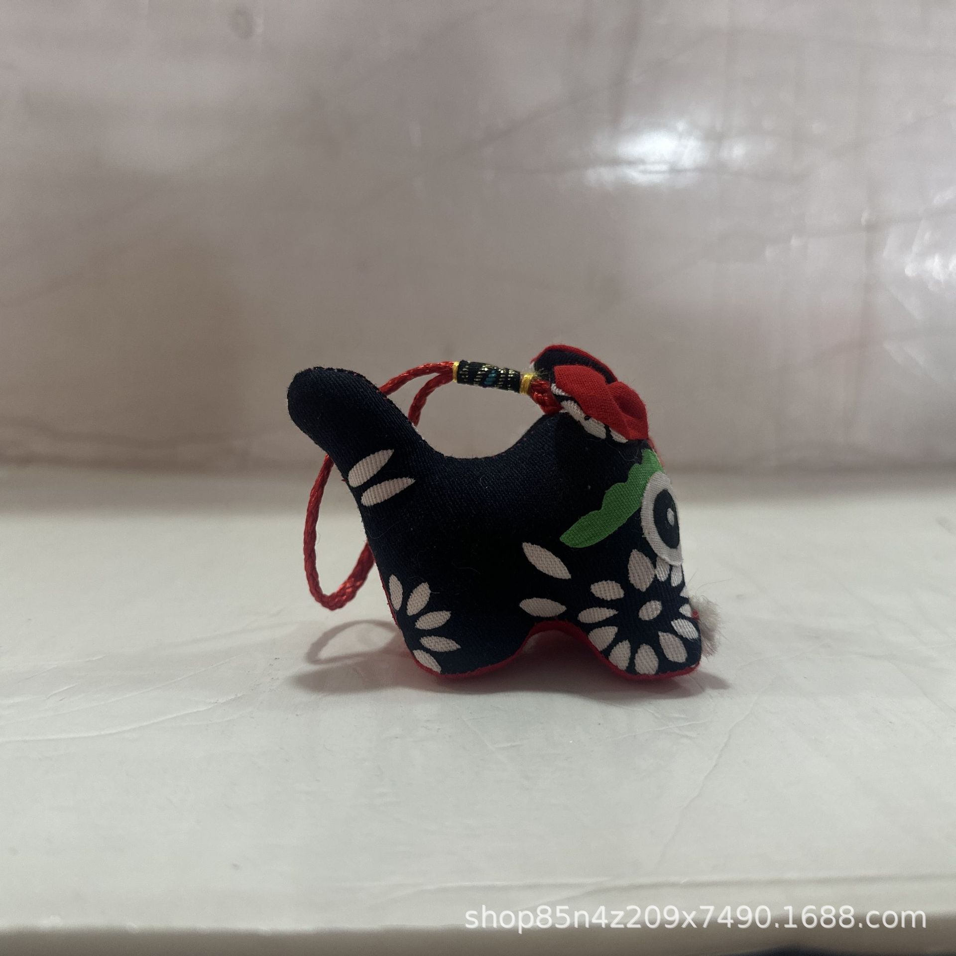 Folk Crafts Scenic Spot Hot-selling Cultural and Creative Gifts Opening Gift Wangwang Tiger Handmade Cloth Tiger Wangwang Tiger