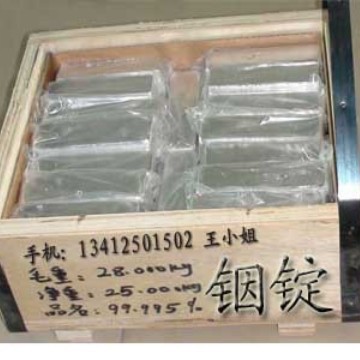 Индиевый слиток высокой чистоты, чистый индий, мелкий индий, завод в Дунгуане