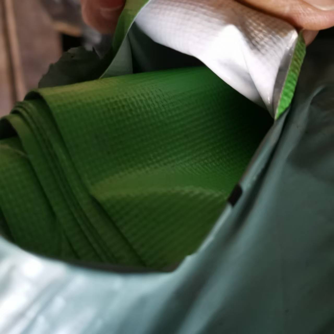 Pvc Clip Mesh Stock, Waterproof Tarpaulin, Advertising, Curtain Material