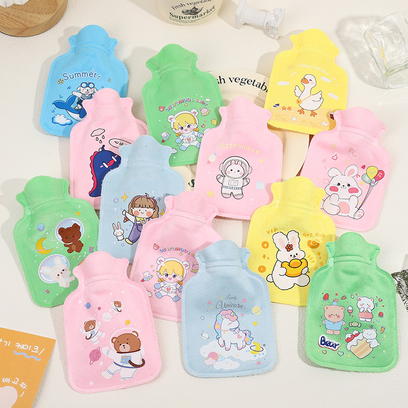 Милая мультяшная грелка для студентов, зимняя, утолщённая, взрывобезопасная, портативная