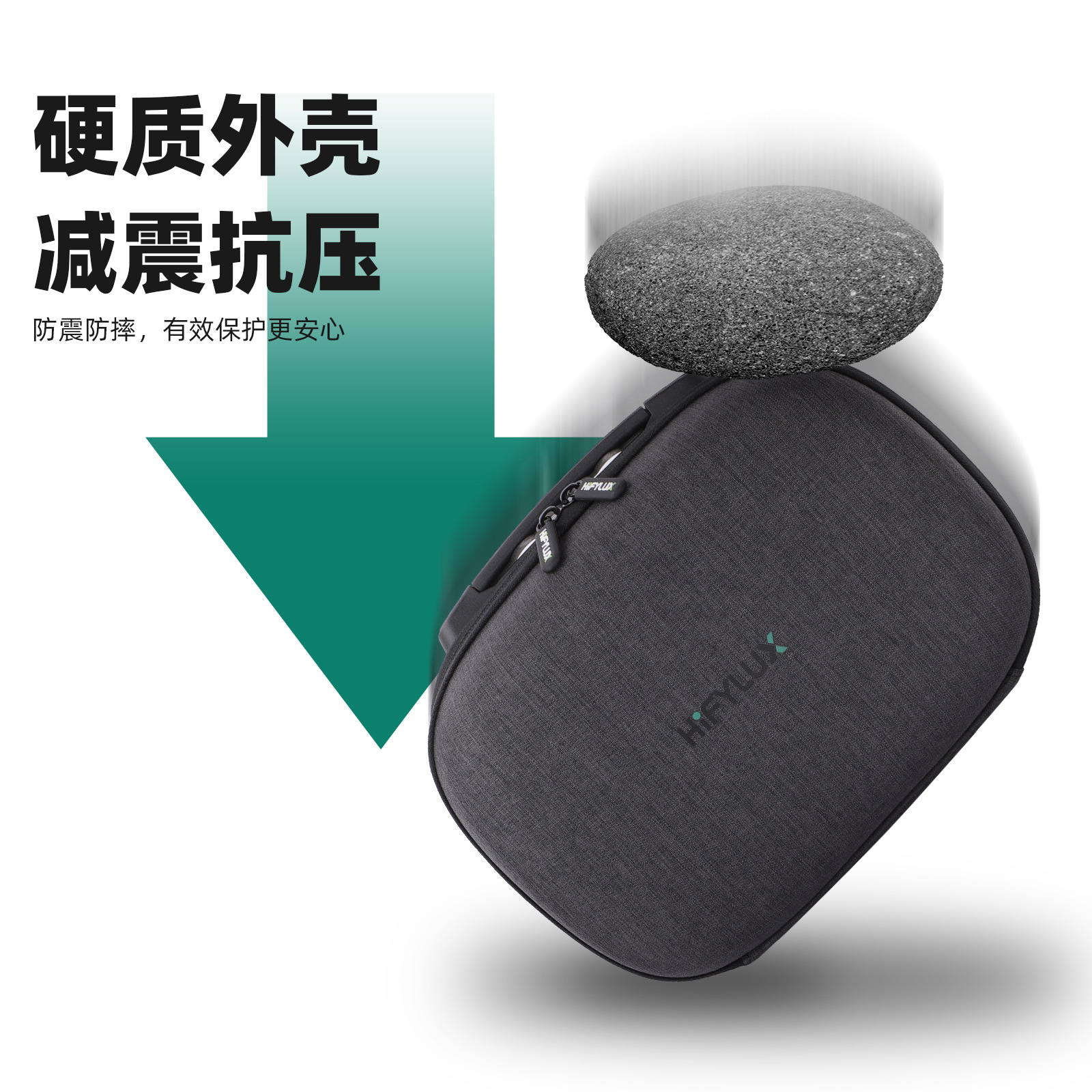 Hifylux Is Suitable for Vision Pro Cosmetics Bag Head Display VR Protection Anti-fall Suitcase Accessories