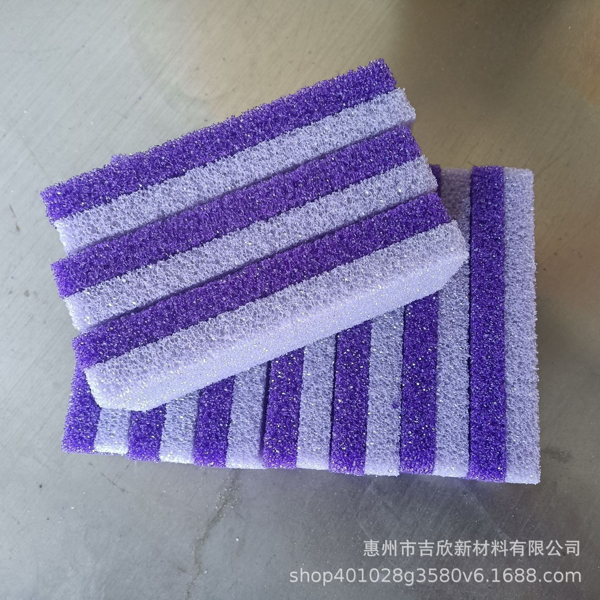 Foot cleaning sponge double color PU pumice scrub tool effective exfoliating skin grinding stone