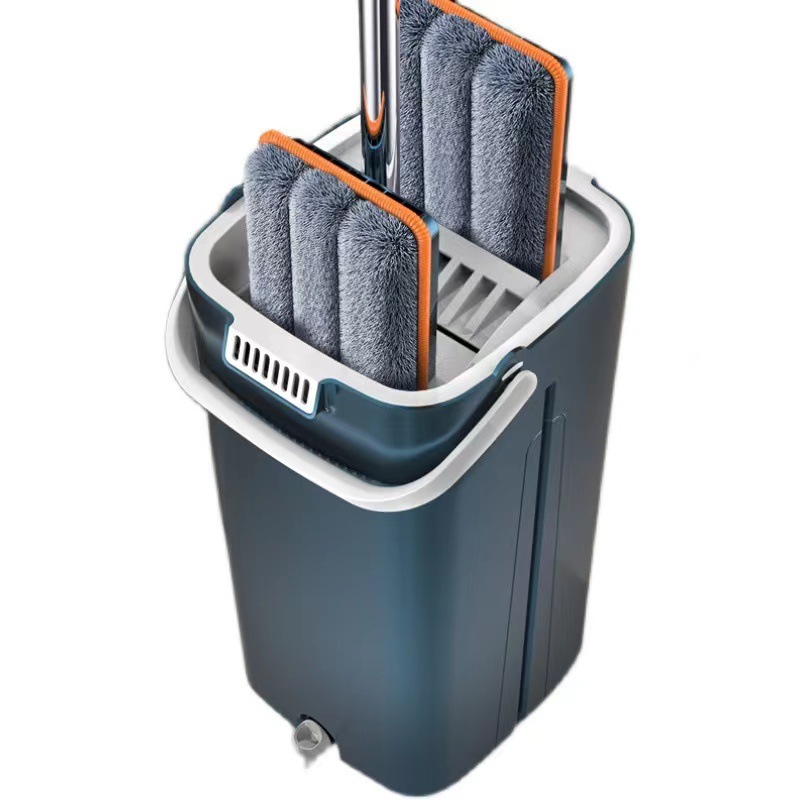 Trendy Mop for Home Use, Dry and Wet Separation, Hands-Free Washing, Dual-Drive, Wholesale Export Model