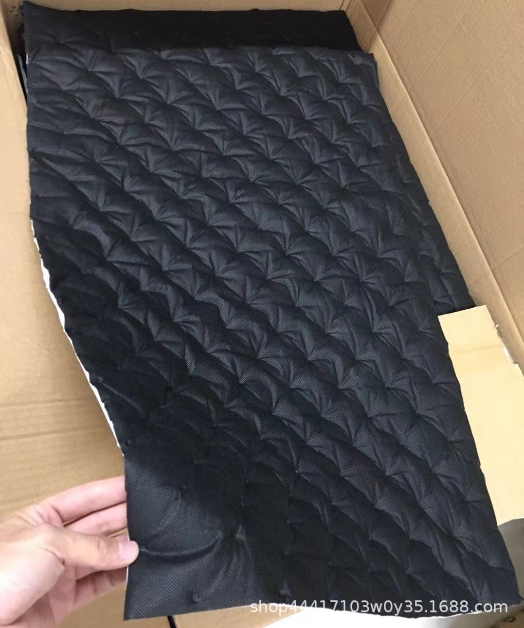 Car sound insulation cotton Windsor cotton black cotton with adhesive sound-absorbing cotton four-door whole car sound insulation butyl anti-vibration board