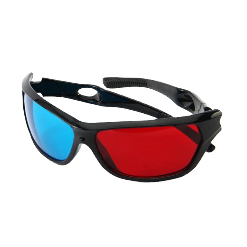 Choice of glasses Sports men's red and blue 3d glasses 3d glasses wholesale 3d glasses 3d glasses storm stereo glasses