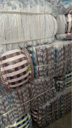 Wholesale Live Sale of Foreign Trade Inventory Surplus Pure Cotton 40*40cm Towels