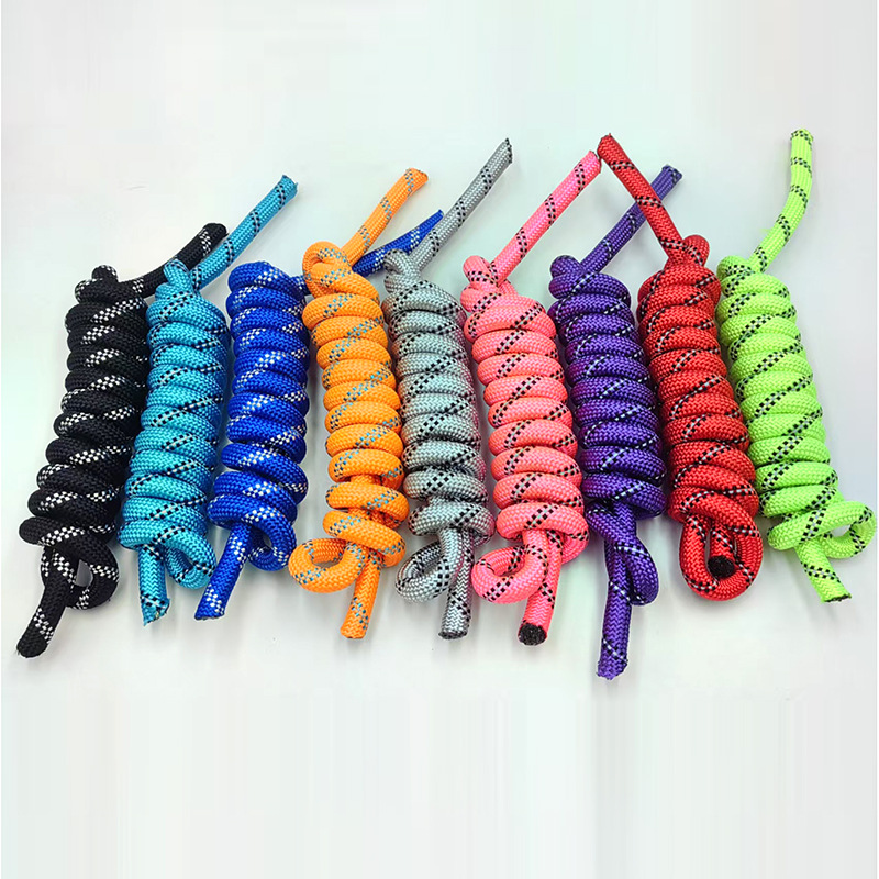 Factory Direct Sales Dog Leash Reflective Rope Outdoor Climbing Safety Rope Bag Accessories Rope Colorful Pet Supplies