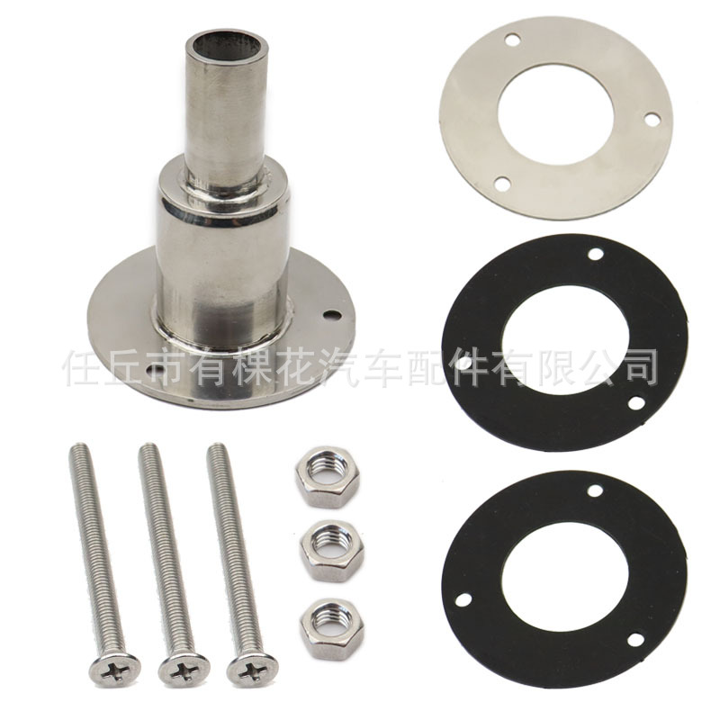 Boat Heater Modification Joint Exhaust Pipe Stainless Steel Vent Smoke Steam Emission Pipe Accessories