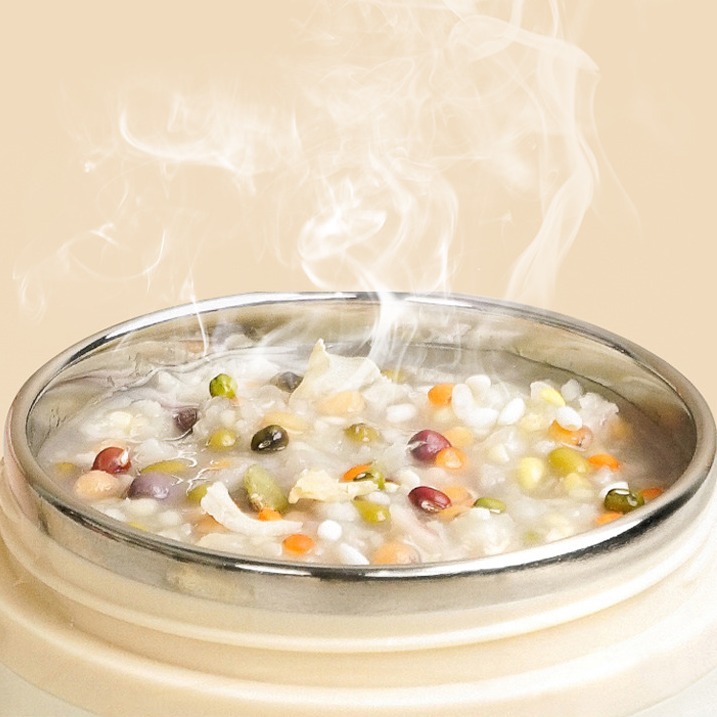 Electric heating insulation tank stainless steel beaker breakfast insulation tank new small office workers students portable insulation pot