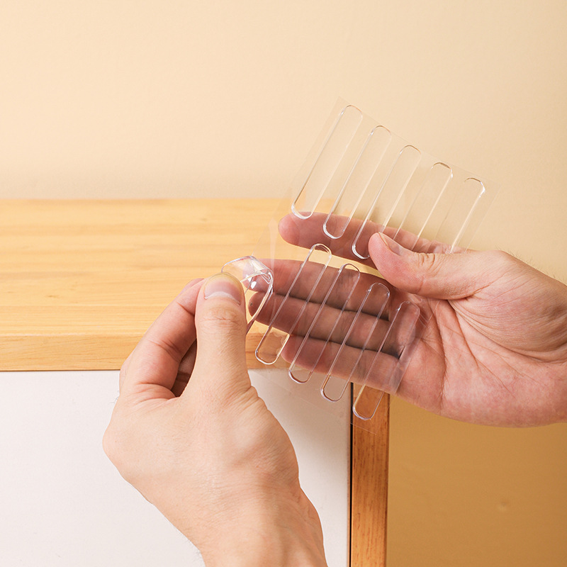 Silent Anti-Collision Door Handle Sticker, Silicone Pad for Cabinet Doors, Refrigerator Door Sticker, Door Stopper, Anti-Collision Particle Wall Sticker, Buffer