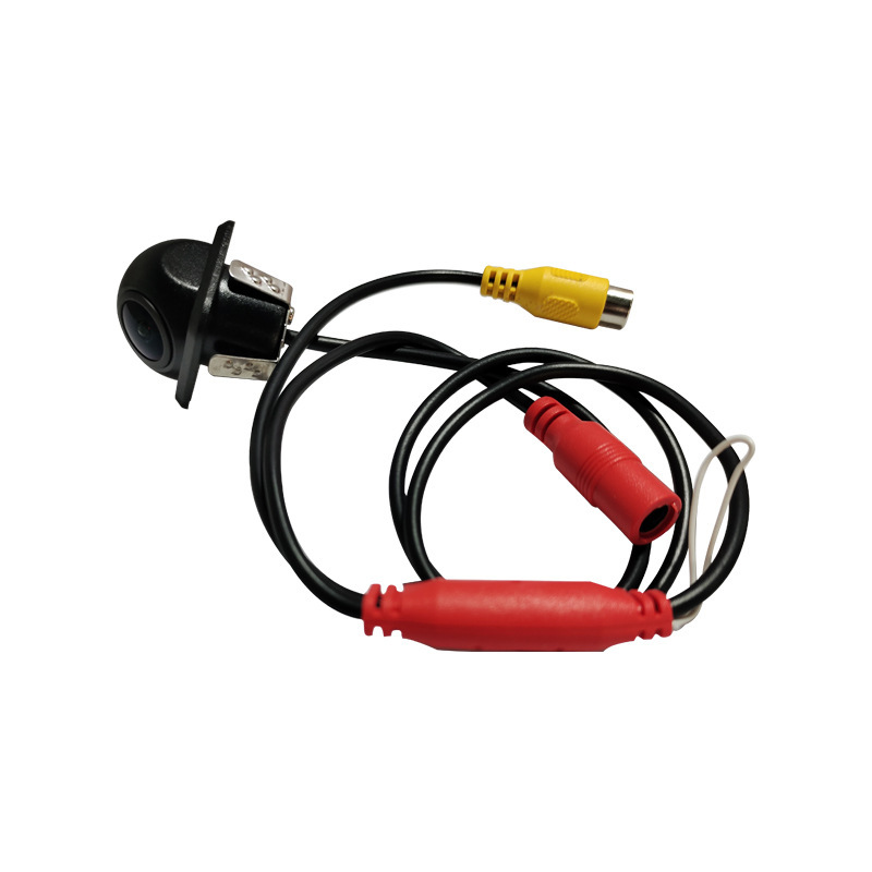 Car Reversing Camera Wide-Angle Fisheye Straw Hat Car Reversing Image Driving Recorder Rear Camera