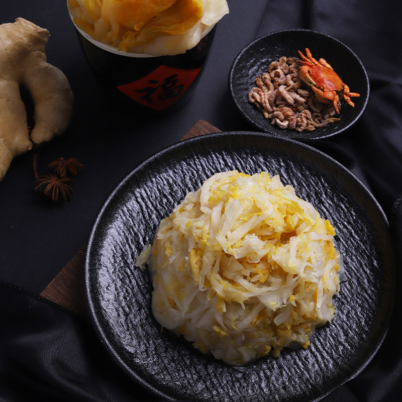 Northeast Cuihua Sauerkraut 300g Shredded Stuffing Farmhouse Commercial Household Dumpling Stuffing Fresh Bagged Northeast Sauerkraut Wholesale